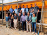 Aufrichtfest f&uuml;r den Erweiterungsneubau des Kindergartens Steinbach (1/1)